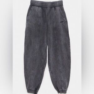 Bershka Washed Heavyweight Warm-Up Joggers
